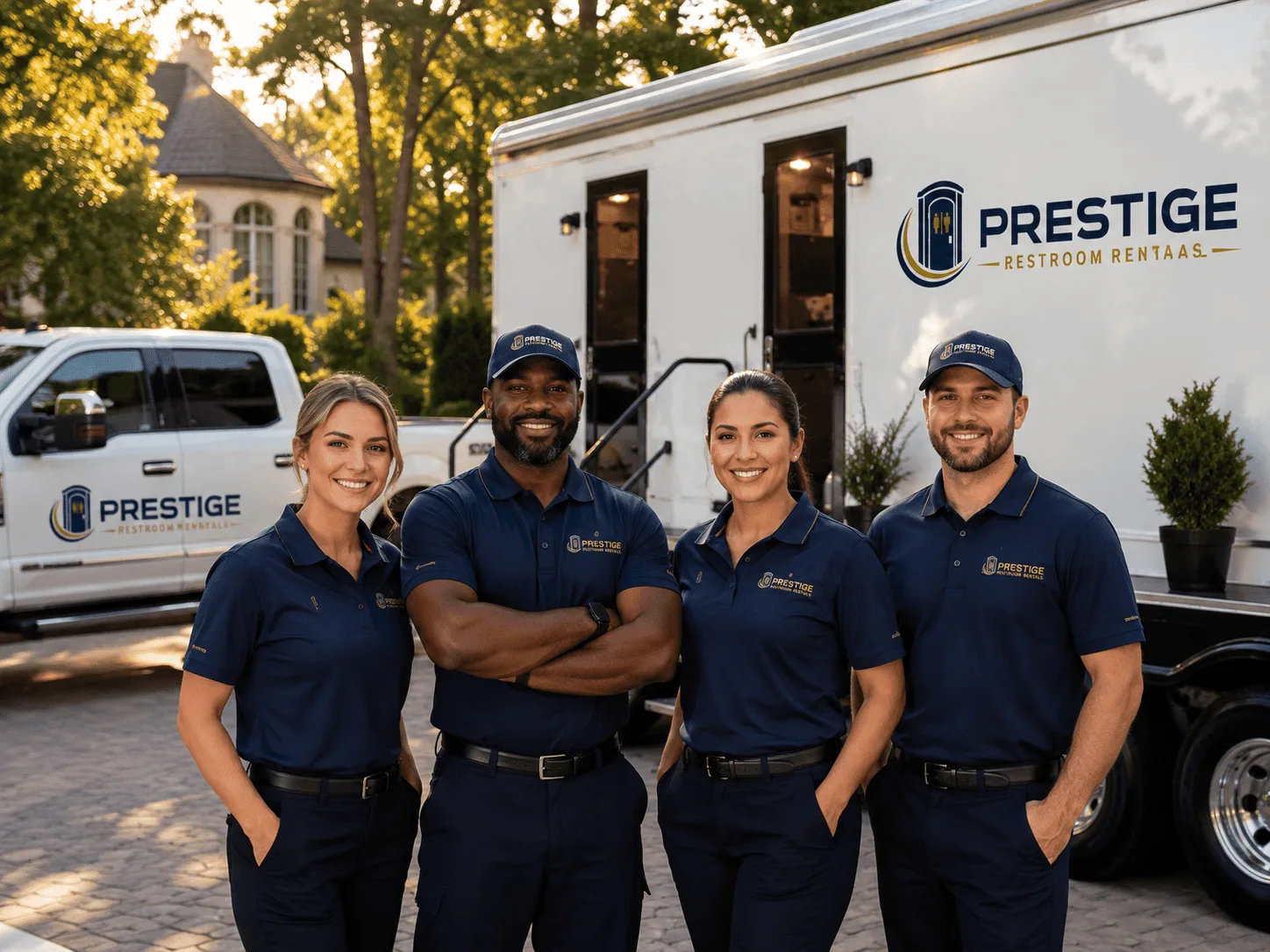 Trusted Luxury Portable Restrooms company in Moro, OR